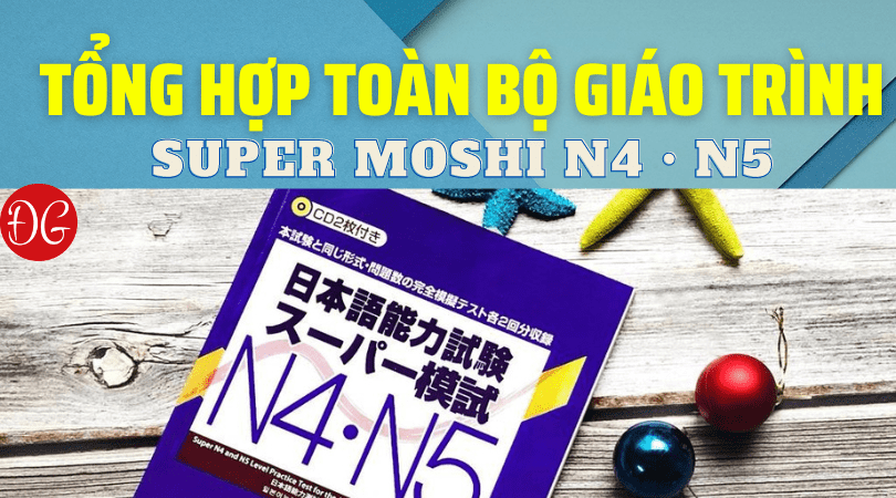 Sách Luyện Thi Supa Moshiki N4-N5