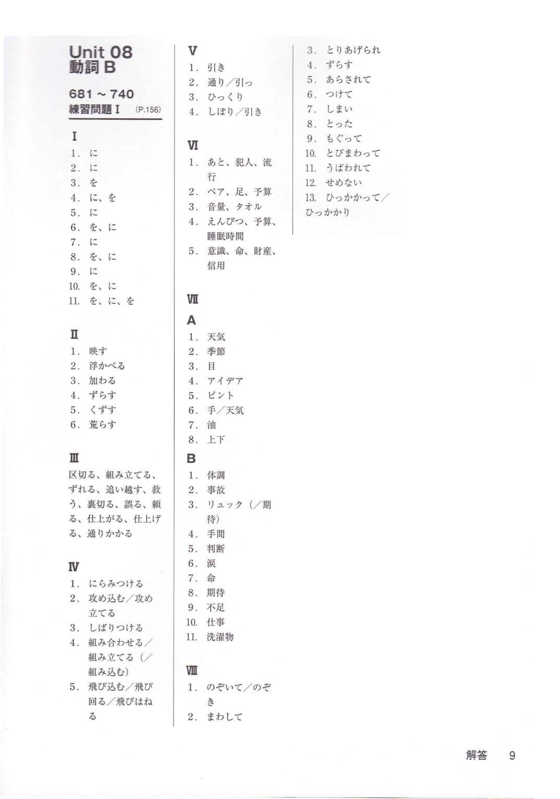 Đáp án đề thi jlpt 7/2024 N3