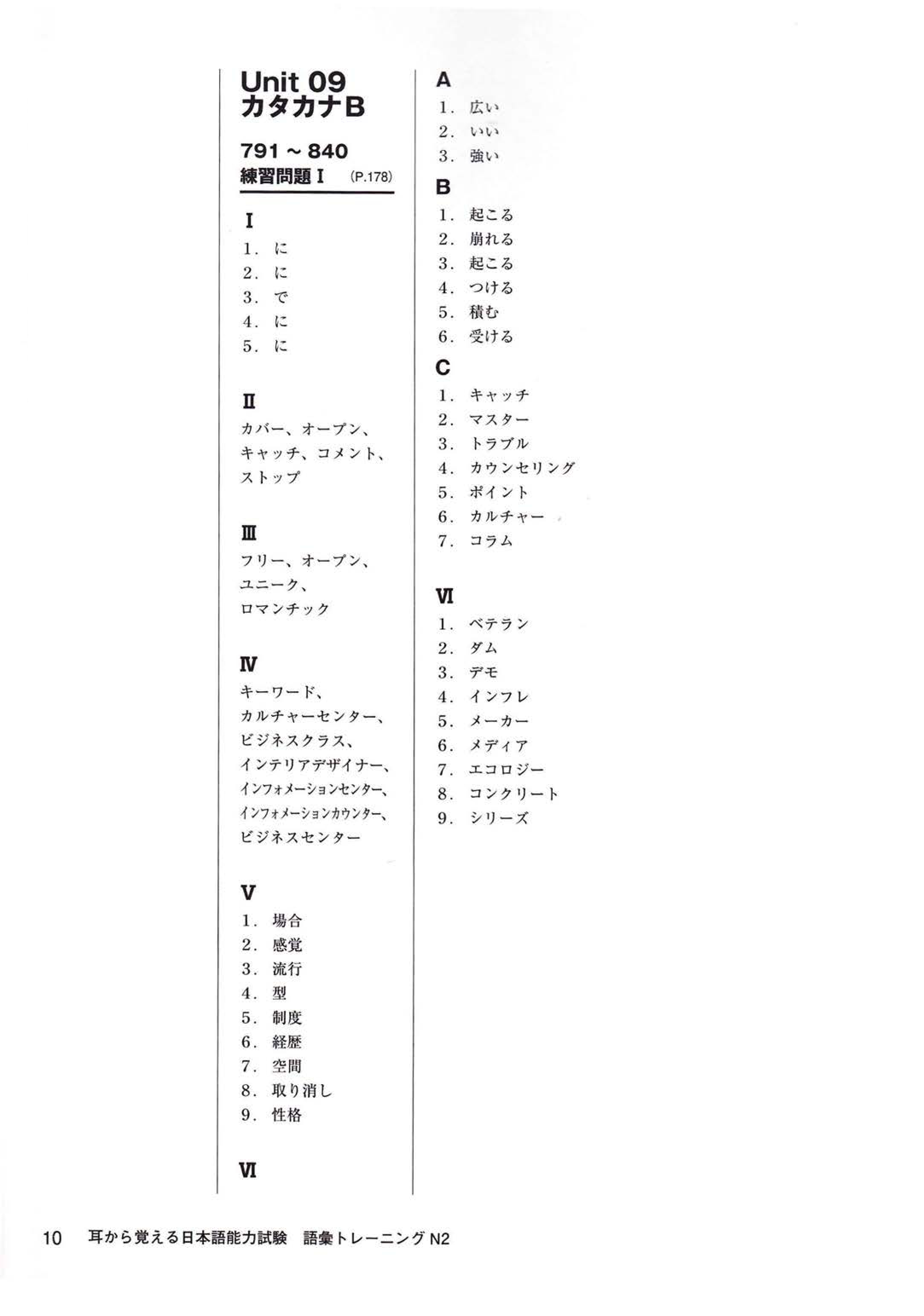 Đáp án đề thi jlpt 7/2024 N3