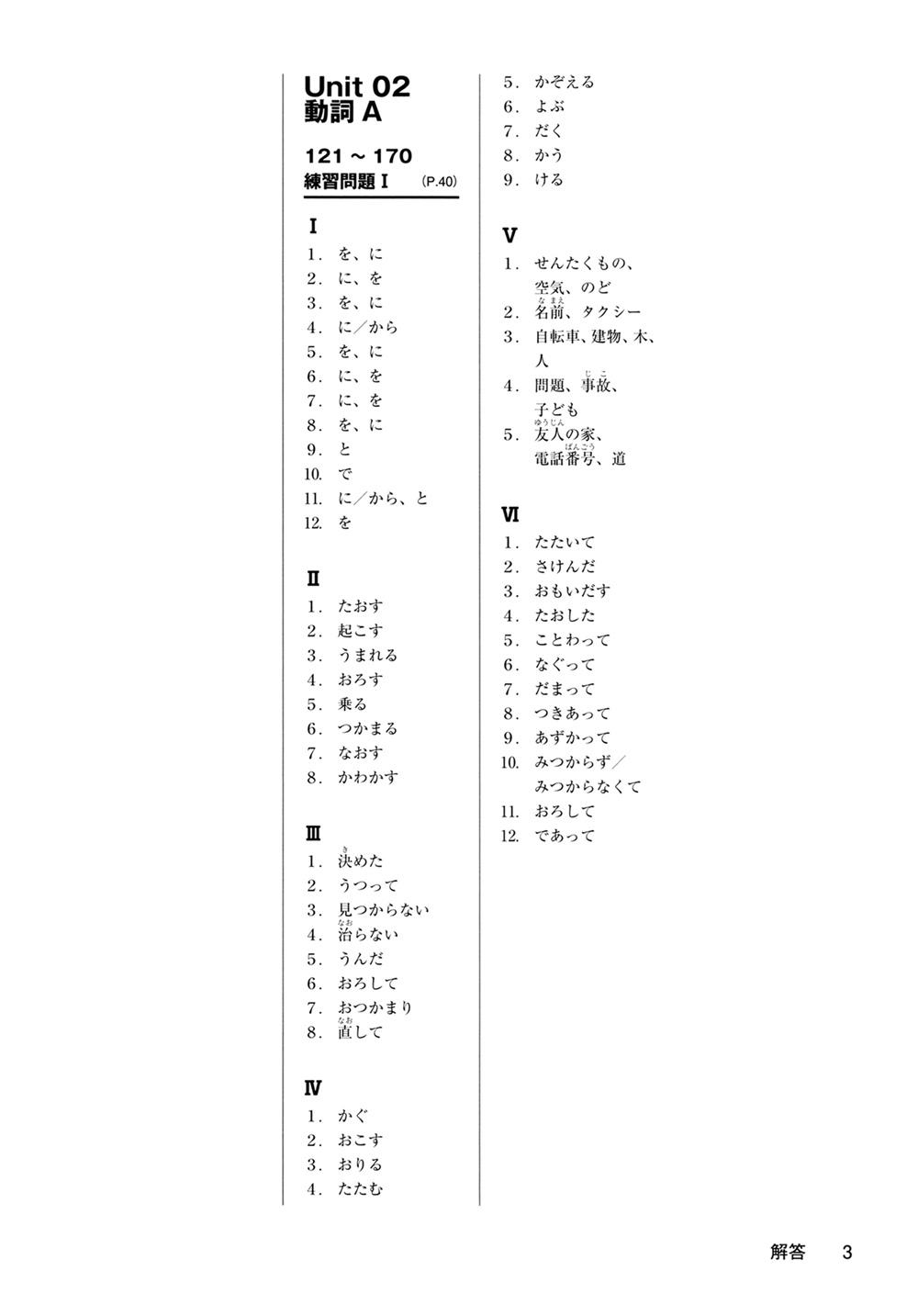 Đáp án đề thi jlpt 7/2024 N3