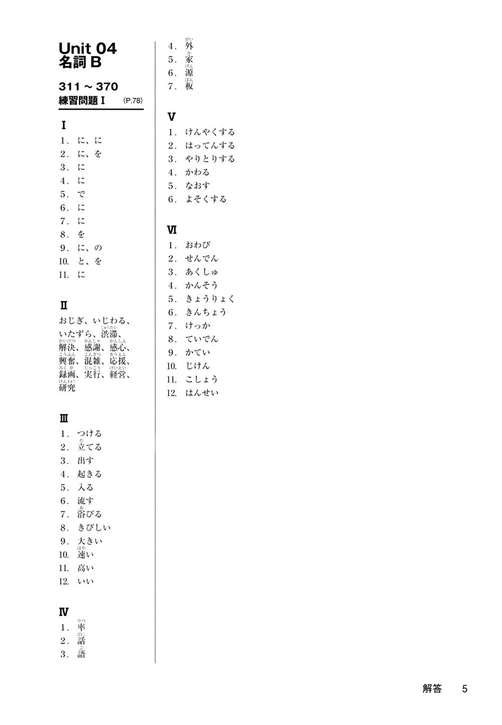 Đáp án đề thi jlpt 7/2024 N3