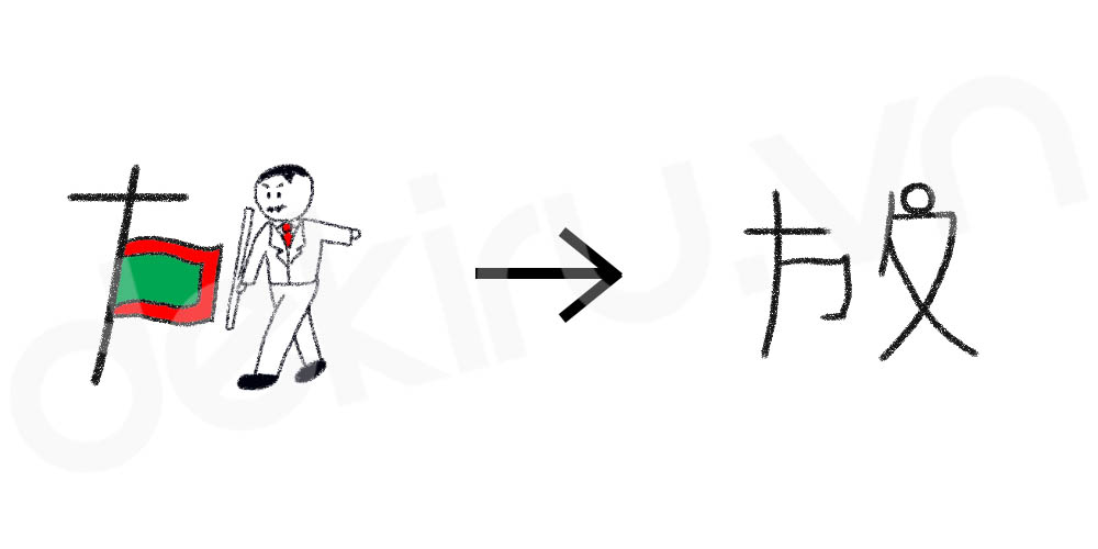 Giải Nghĩa kanji 放